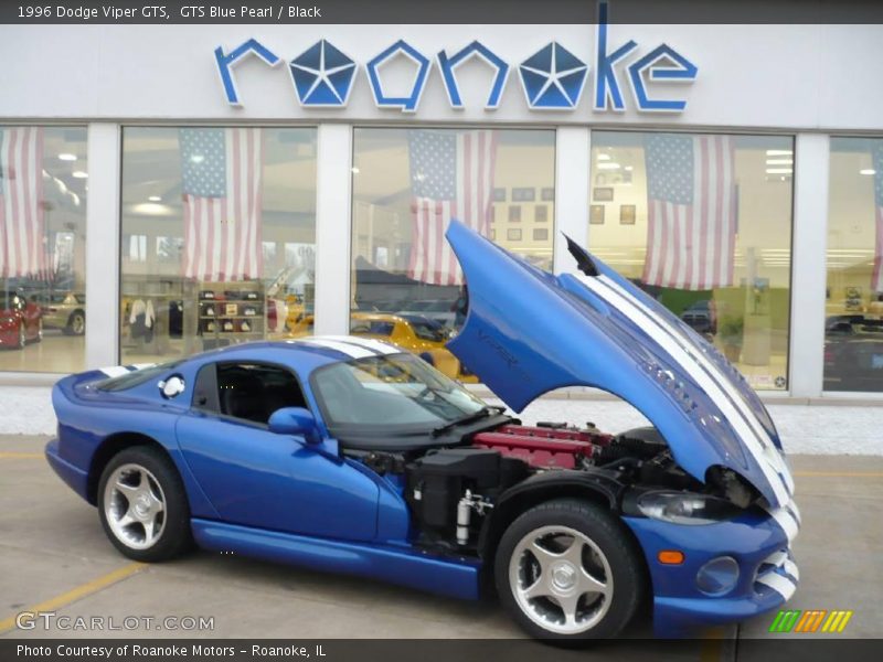 GTS Blue Pearl / Black 1996 Dodge Viper GTS