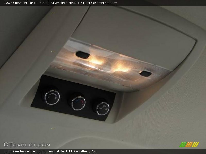 Silver Birch Metallic / Light Cashmere/Ebony 2007 Chevrolet Tahoe LS 4x4