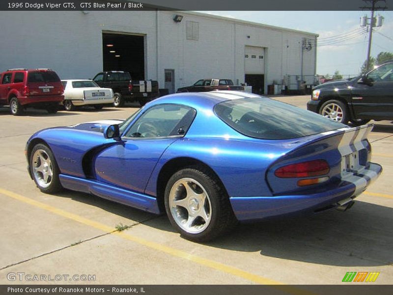 GTS Blue Pearl / Black 1996 Dodge Viper GTS