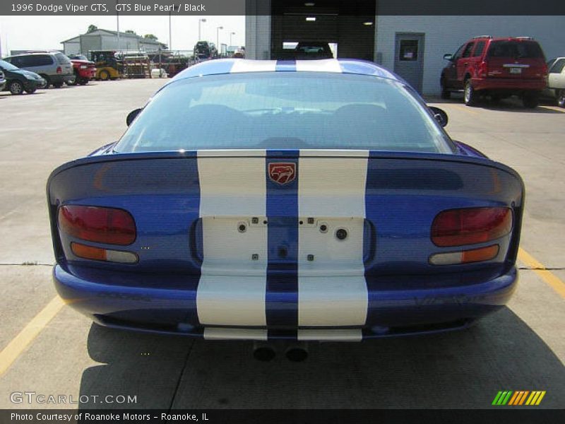 GTS Blue Pearl / Black 1996 Dodge Viper GTS