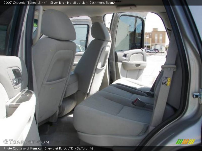 Silver Birch Metallic / Light Cashmere/Ebony 2007 Chevrolet Tahoe LS 4x4