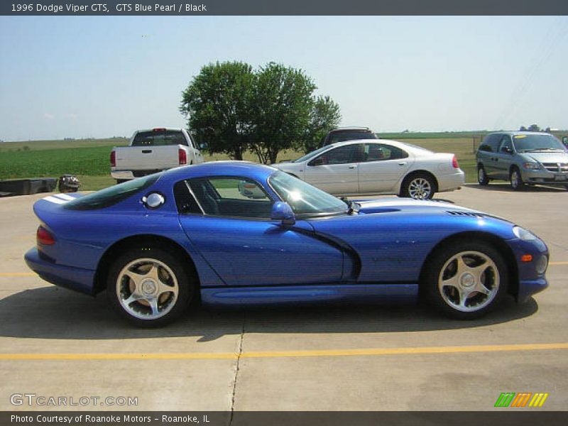 GTS Blue Pearl / Black 1996 Dodge Viper GTS