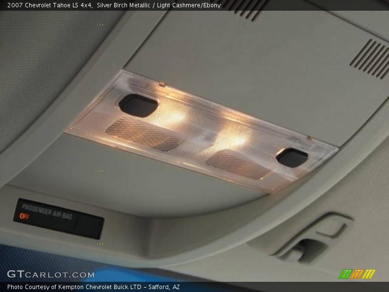 Silver Birch Metallic / Light Cashmere/Ebony 2007 Chevrolet Tahoe LS 4x4
