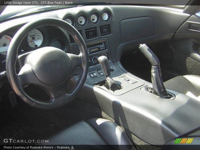 GTS Blue Pearl / Black 1996 Dodge Viper GTS