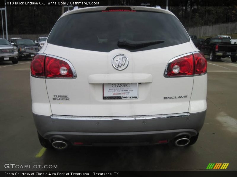 White Opal / Cashmere/Cocoa 2010 Buick Enclave CX