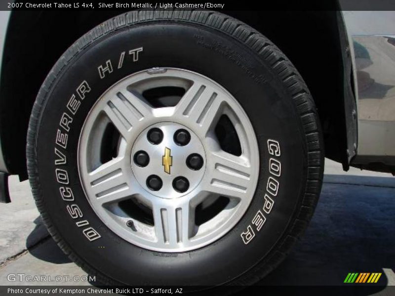 Silver Birch Metallic / Light Cashmere/Ebony 2007 Chevrolet Tahoe LS 4x4
