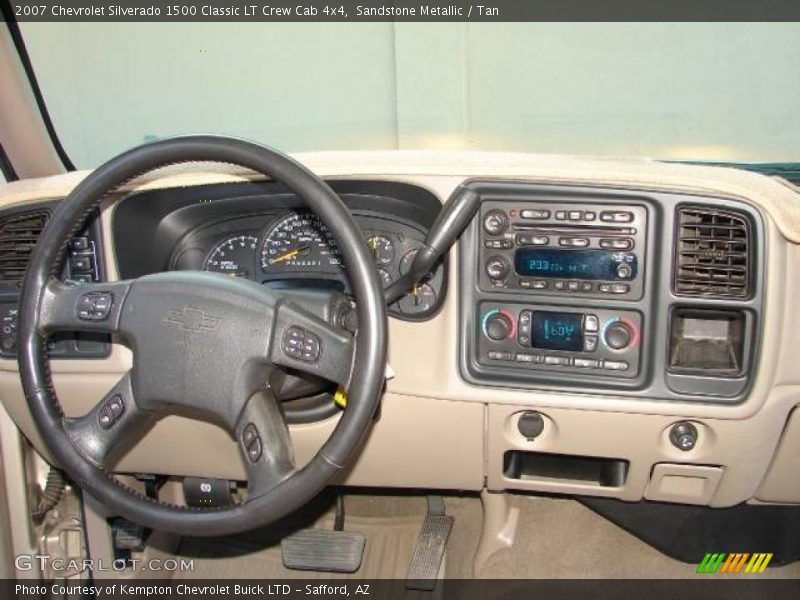 Sandstone Metallic / Tan 2007 Chevrolet Silverado 1500 Classic LT Crew Cab 4x4