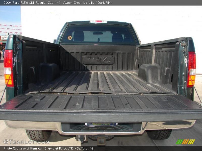 Aspen Green Metallic / Dark Flint 2004 Ford F150 XLT Regular Cab 4x4