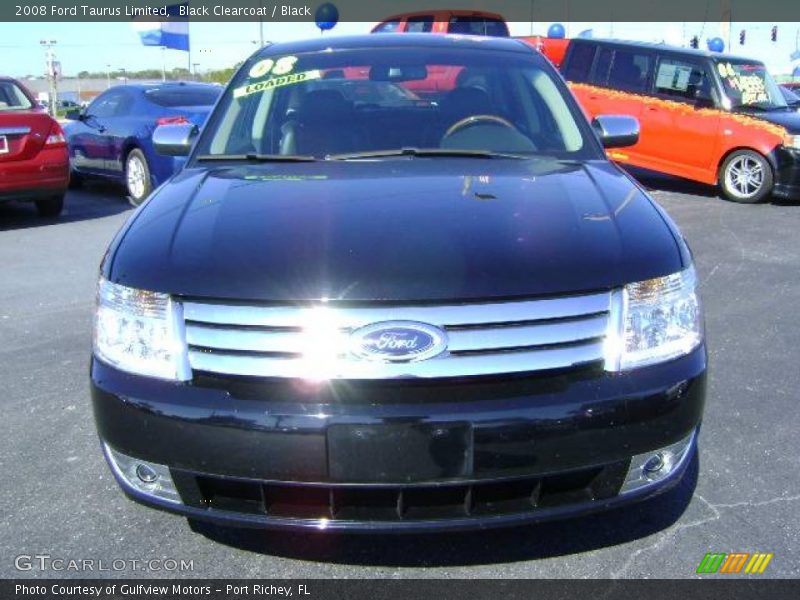 Black Clearcoat / Black 2008 Ford Taurus Limited