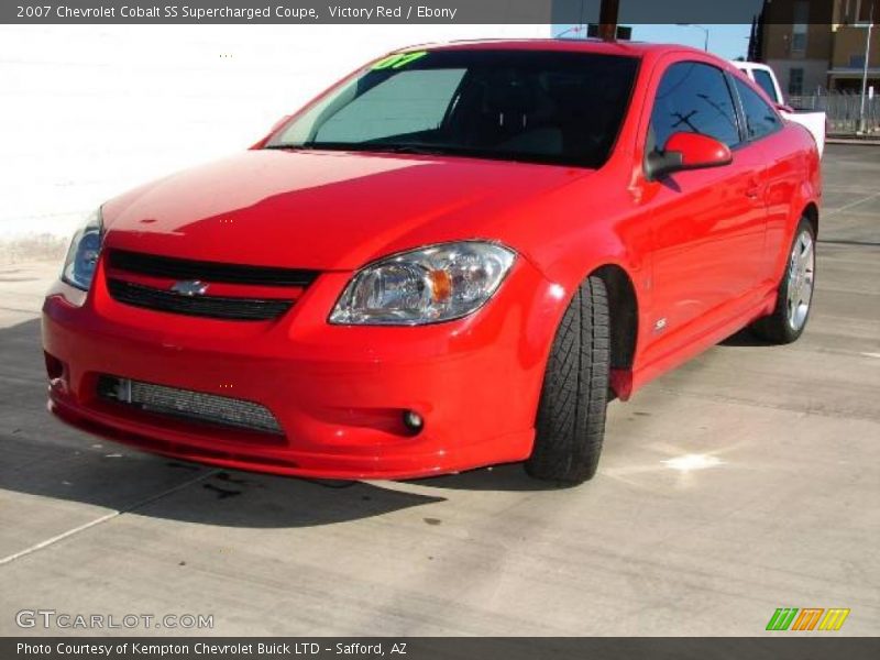 Victory Red / Ebony 2007 Chevrolet Cobalt SS Supercharged Coupe