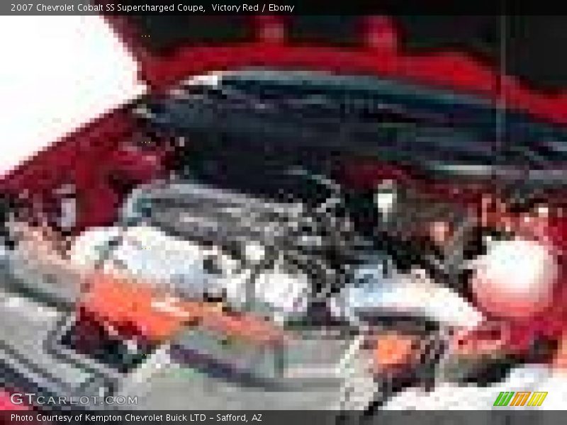 Victory Red / Ebony 2007 Chevrolet Cobalt SS Supercharged Coupe