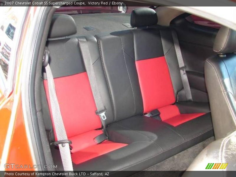 Victory Red / Ebony 2007 Chevrolet Cobalt SS Supercharged Coupe