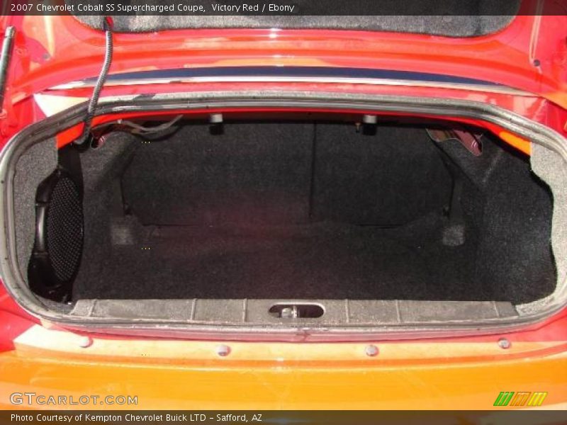 Victory Red / Ebony 2007 Chevrolet Cobalt SS Supercharged Coupe