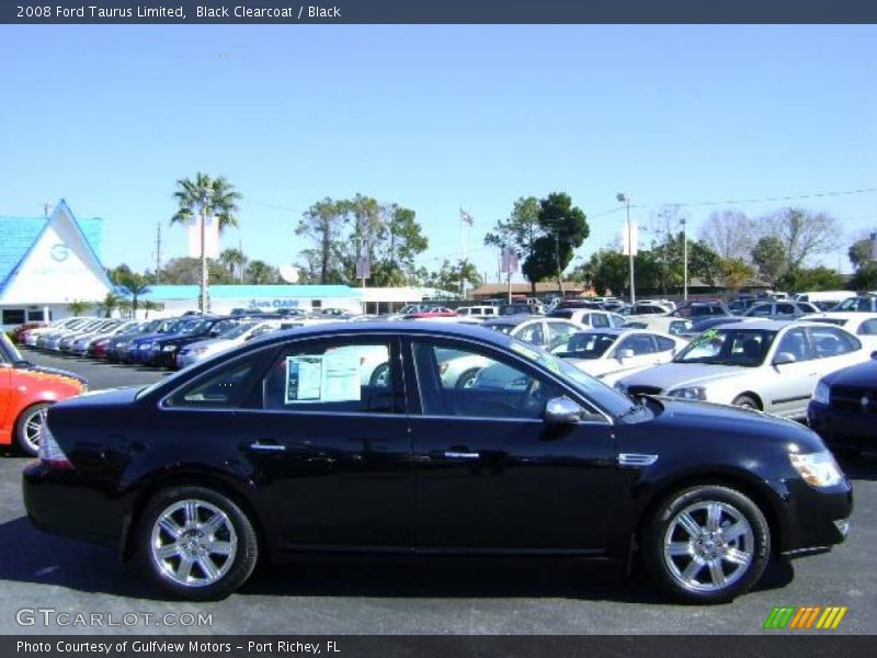 Black Clearcoat / Black 2008 Ford Taurus Limited
