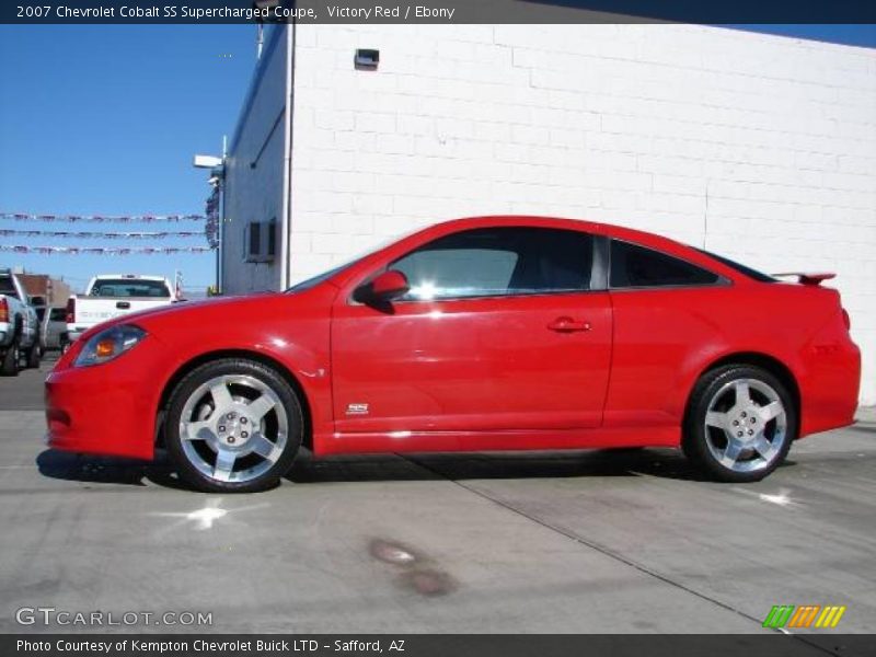 Victory Red / Ebony 2007 Chevrolet Cobalt SS Supercharged Coupe