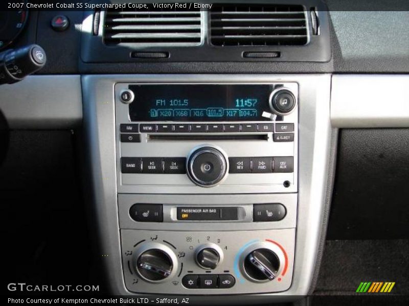 Victory Red / Ebony 2007 Chevrolet Cobalt SS Supercharged Coupe
