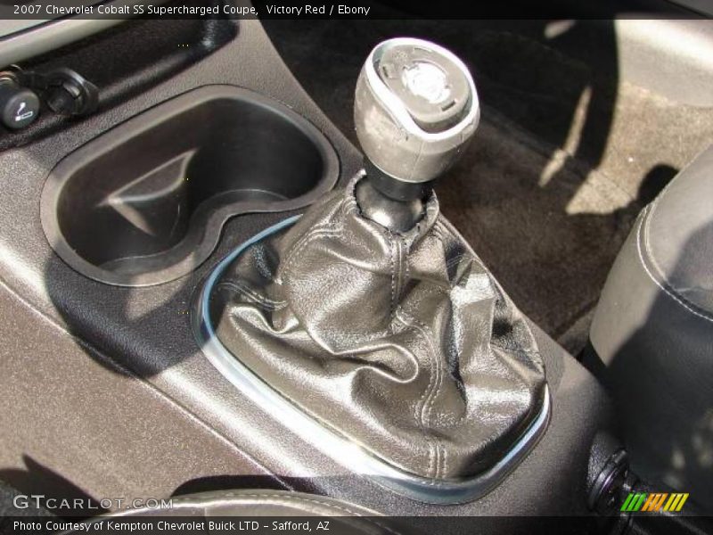 Victory Red / Ebony 2007 Chevrolet Cobalt SS Supercharged Coupe