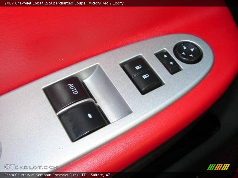 Victory Red / Ebony 2007 Chevrolet Cobalt SS Supercharged Coupe