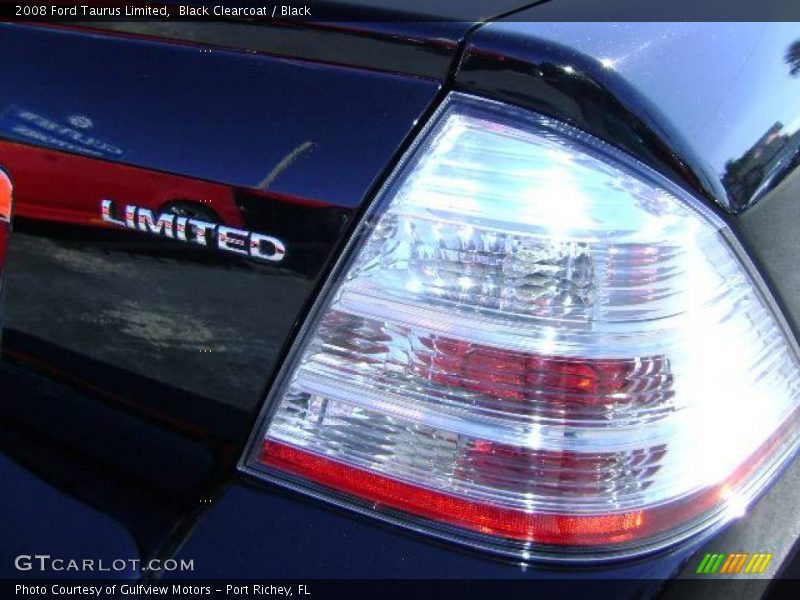 Black Clearcoat / Black 2008 Ford Taurus Limited