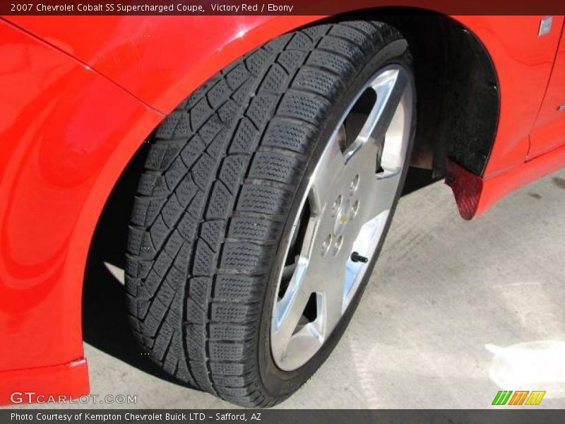 Victory Red / Ebony 2007 Chevrolet Cobalt SS Supercharged Coupe