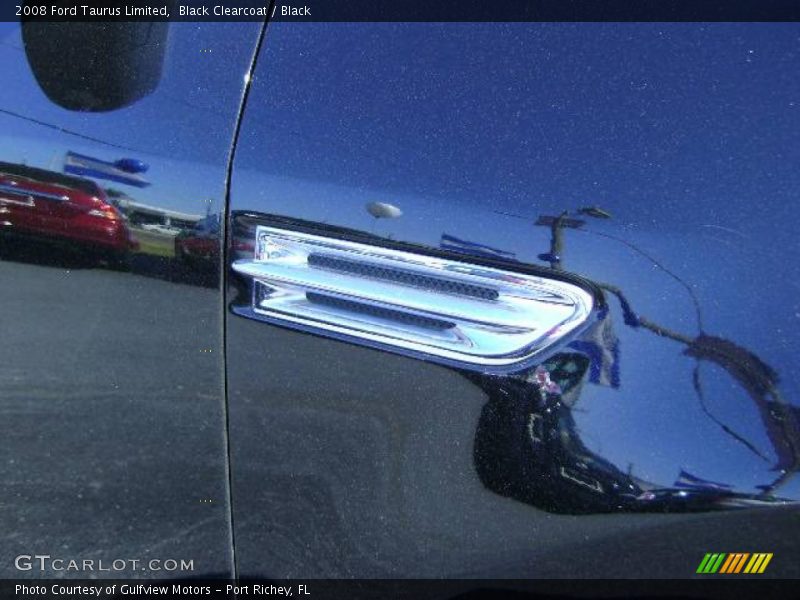 Black Clearcoat / Black 2008 Ford Taurus Limited