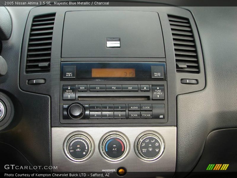 Majestic Blue Metallic / Charcoal 2005 Nissan Altima 3.5 SE