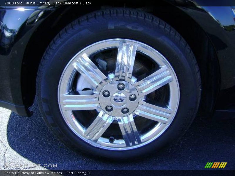 Black Clearcoat / Black 2008 Ford Taurus Limited