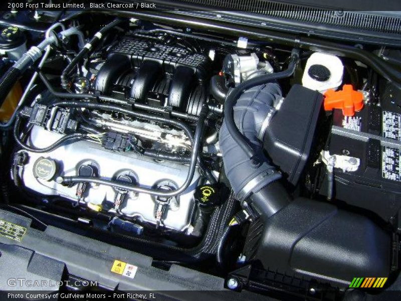 Black Clearcoat / Black 2008 Ford Taurus Limited