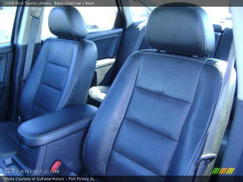 Black Clearcoat / Black 2008 Ford Taurus Limited
