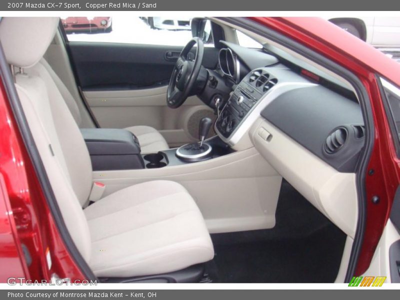 Copper Red Mica / Sand 2007 Mazda CX-7 Sport