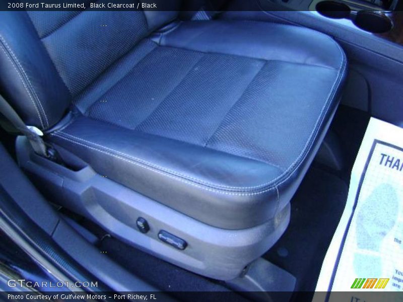 Black Clearcoat / Black 2008 Ford Taurus Limited