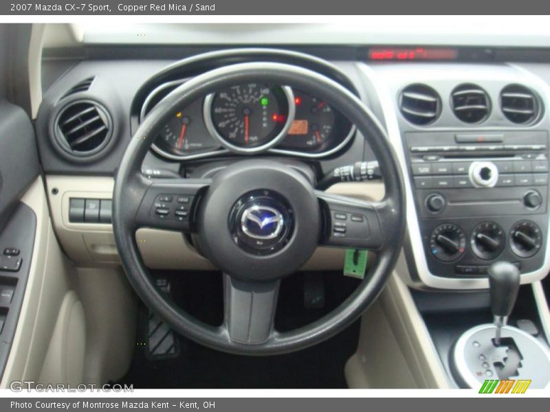 Copper Red Mica / Sand 2007 Mazda CX-7 Sport