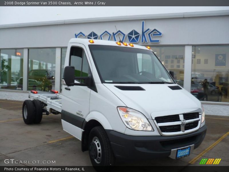 Arctic White / Gray 2008 Dodge Sprinter Van 3500 Chassis