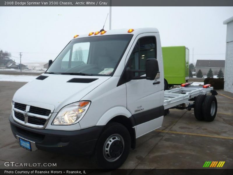 Arctic White / Gray 2008 Dodge Sprinter Van 3500 Chassis