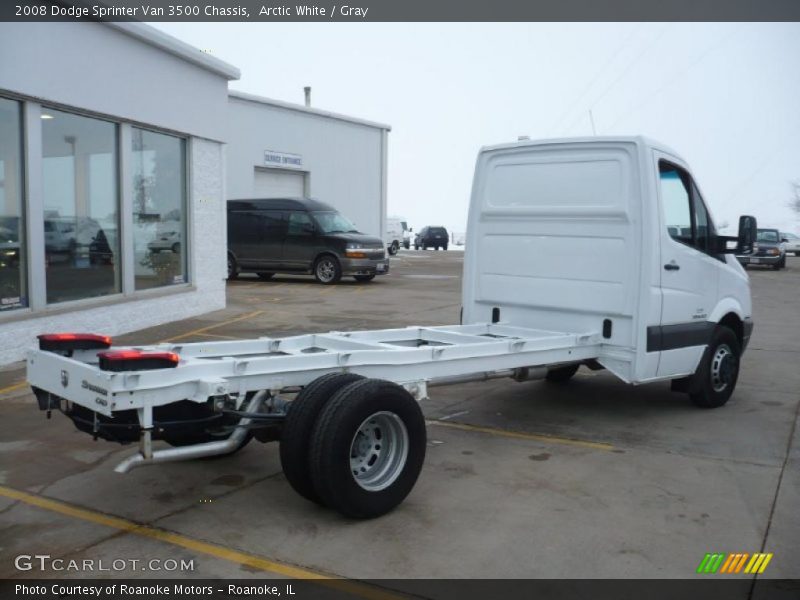 Arctic White / Gray 2008 Dodge Sprinter Van 3500 Chassis