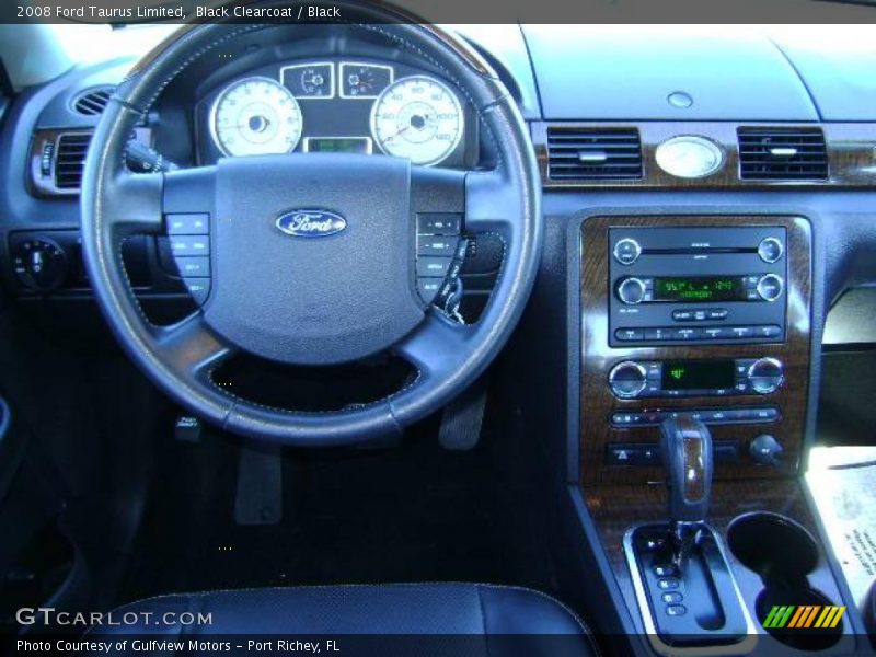 Black Clearcoat / Black 2008 Ford Taurus Limited