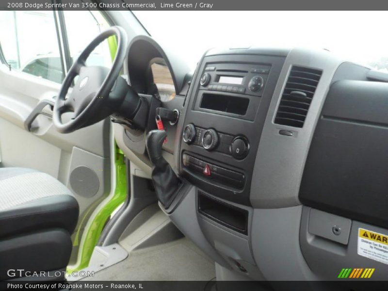 Lime Green / Gray 2008 Dodge Sprinter Van 3500 Chassis Commercial