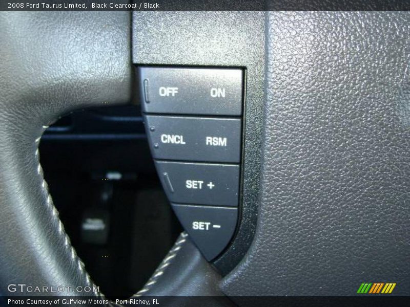 Black Clearcoat / Black 2008 Ford Taurus Limited