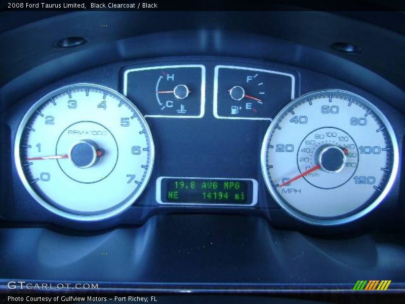 Black Clearcoat / Black 2008 Ford Taurus Limited