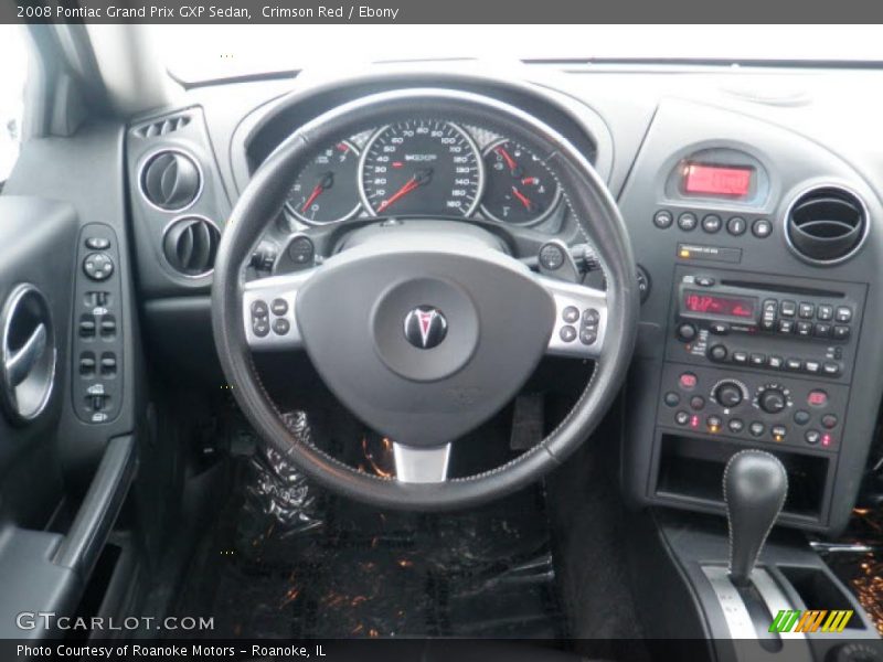 Crimson Red / Ebony 2008 Pontiac Grand Prix GXP Sedan