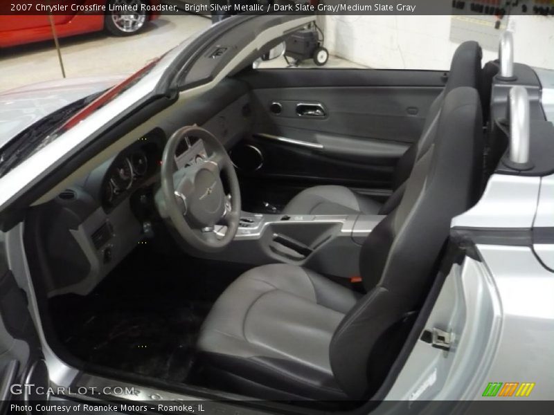 Bright Silver Metallic / Dark Slate Gray/Medium Slate Gray 2007 Chrysler Crossfire Limited Roadster