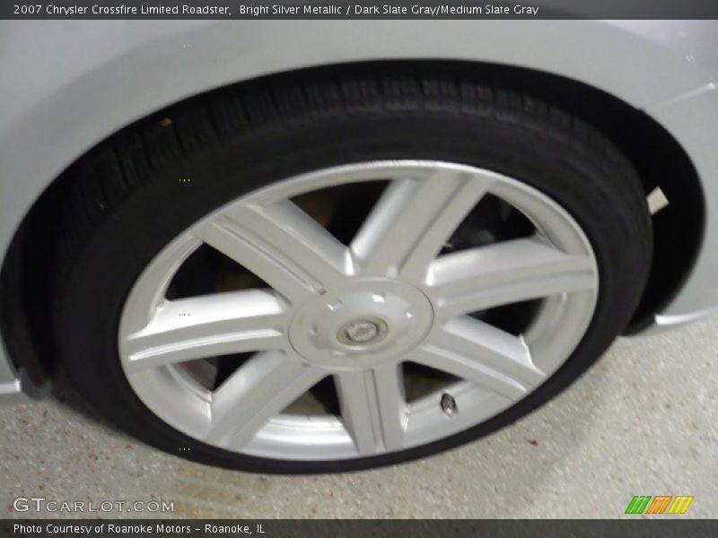 Bright Silver Metallic / Dark Slate Gray/Medium Slate Gray 2007 Chrysler Crossfire Limited Roadster