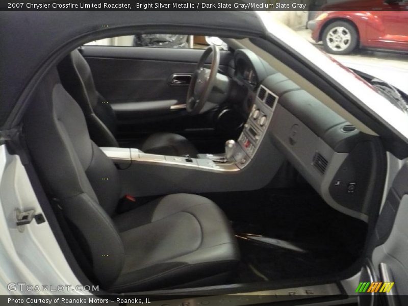 Bright Silver Metallic / Dark Slate Gray/Medium Slate Gray 2007 Chrysler Crossfire Limited Roadster