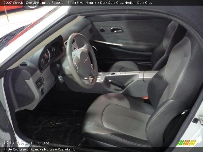 Bright Silver Metallic / Dark Slate Gray/Medium Slate Gray 2007 Chrysler Crossfire Limited Roadster