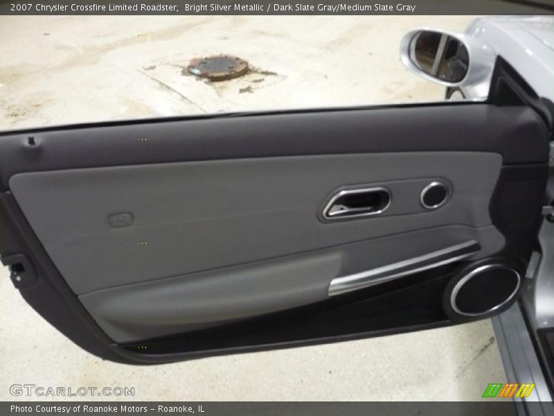 Bright Silver Metallic / Dark Slate Gray/Medium Slate Gray 2007 Chrysler Crossfire Limited Roadster
