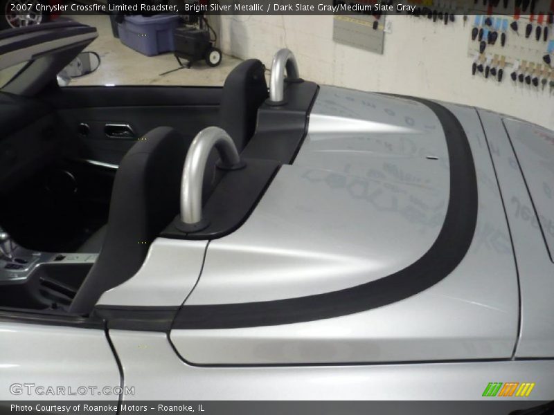 Bright Silver Metallic / Dark Slate Gray/Medium Slate Gray 2007 Chrysler Crossfire Limited Roadster
