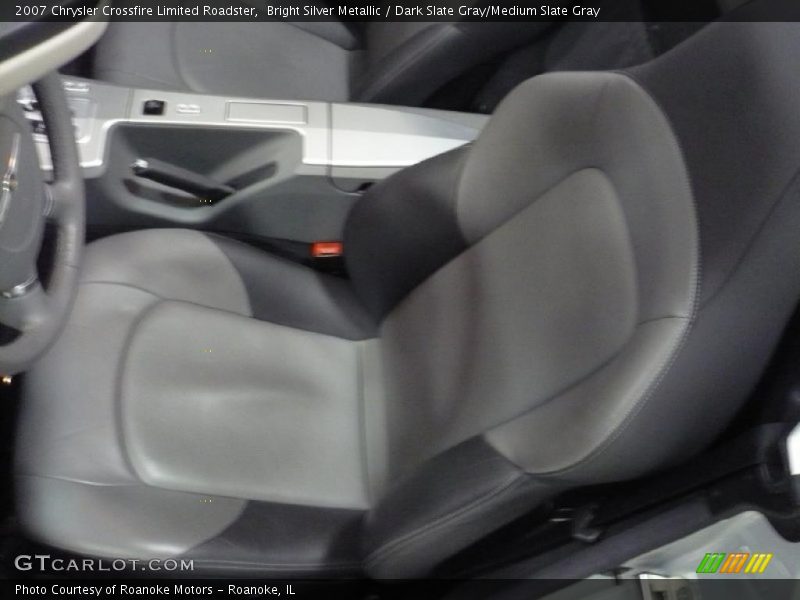 Bright Silver Metallic / Dark Slate Gray/Medium Slate Gray 2007 Chrysler Crossfire Limited Roadster