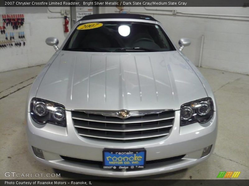 Bright Silver Metallic / Dark Slate Gray/Medium Slate Gray 2007 Chrysler Crossfire Limited Roadster