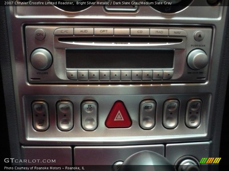 Bright Silver Metallic / Dark Slate Gray/Medium Slate Gray 2007 Chrysler Crossfire Limited Roadster