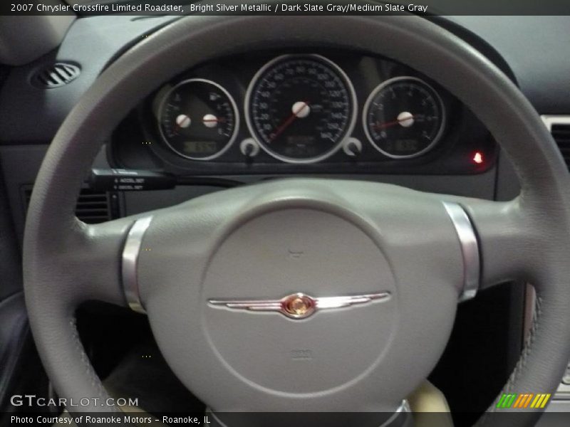 Bright Silver Metallic / Dark Slate Gray/Medium Slate Gray 2007 Chrysler Crossfire Limited Roadster